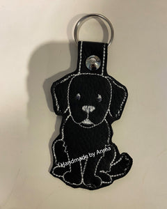 Labrador key ring